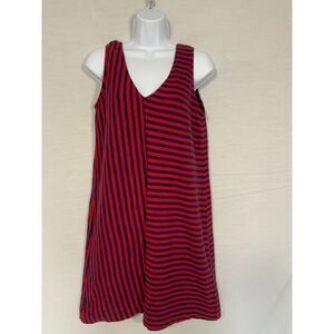 Vineyards Vines Red and Navy Striped Dress size XS‎